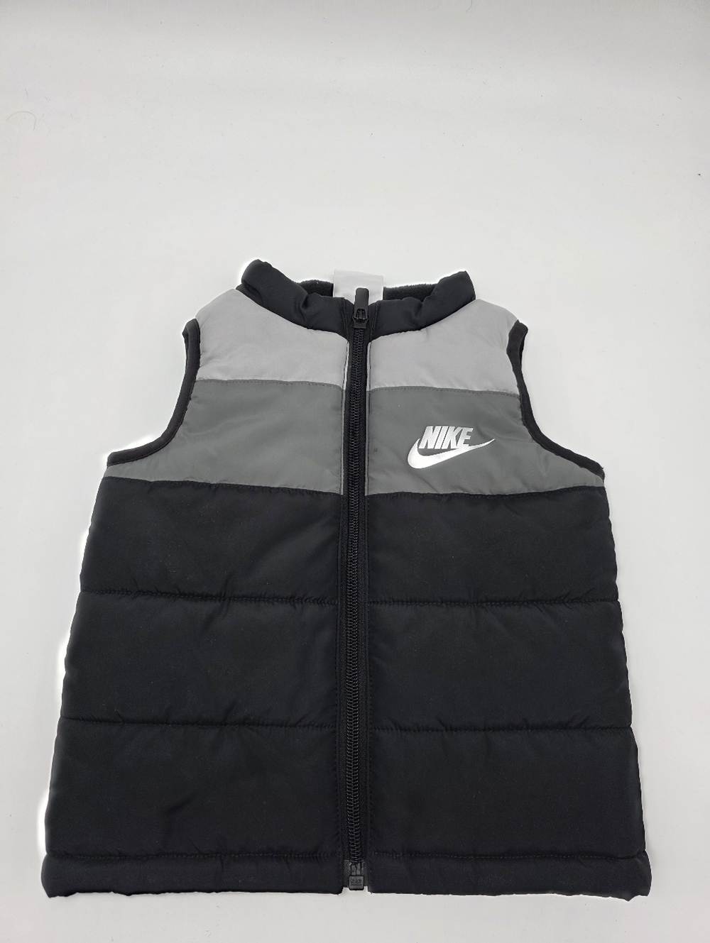 Nike Black & Gray Puffer Vest 18M Baby